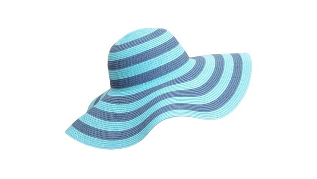 大沿草帽，大沿沙灘帽，遮陽(yáng)大沿草帽