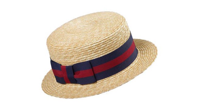 平頂草帽 平頂草帽