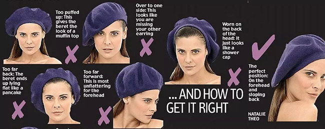 貝雷帽怎么戴好看，這些竅門你都知道嗎？