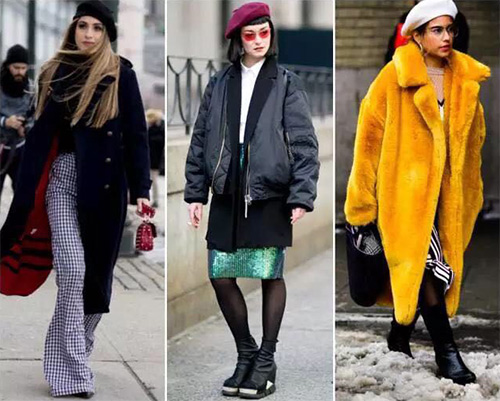 冬天穿大衣戴上這3款帽子，想不美都難！